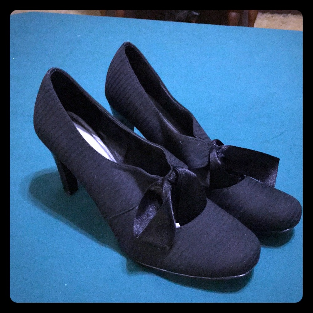 Black heels